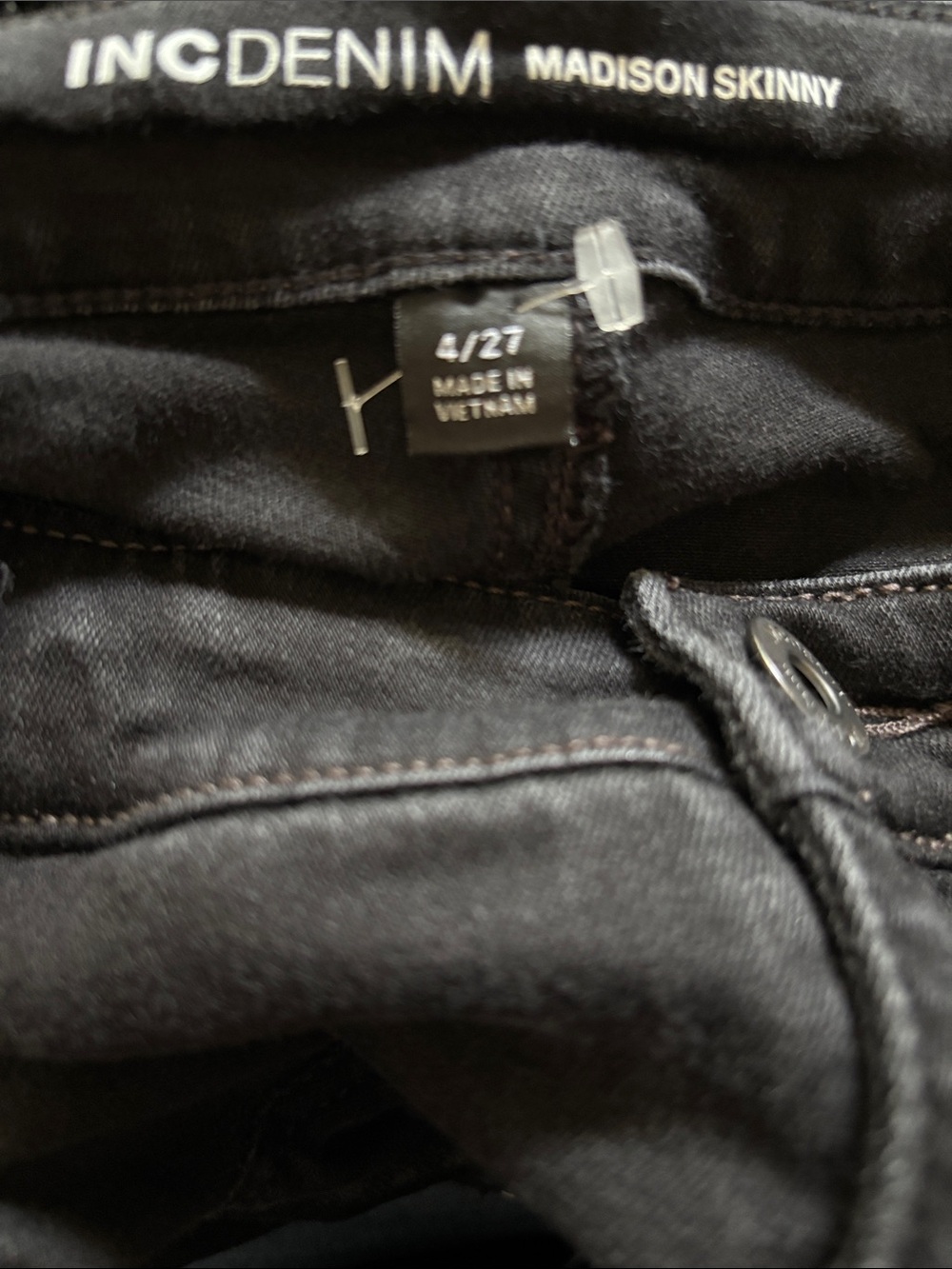 Inc jeans women’s size 4 black Madison Skinny Jeans